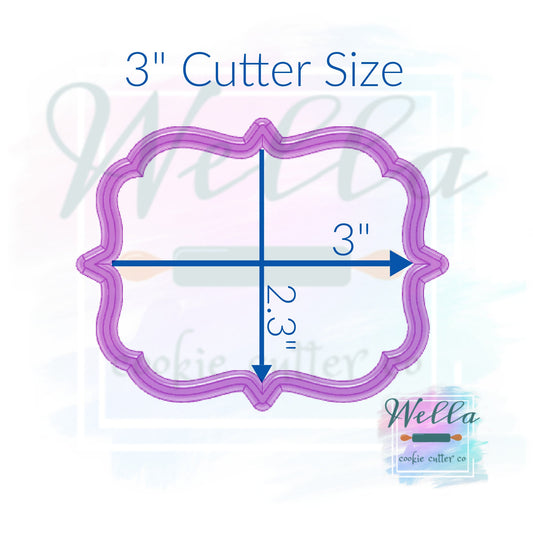 Plaque Shauna Cookie Cutter