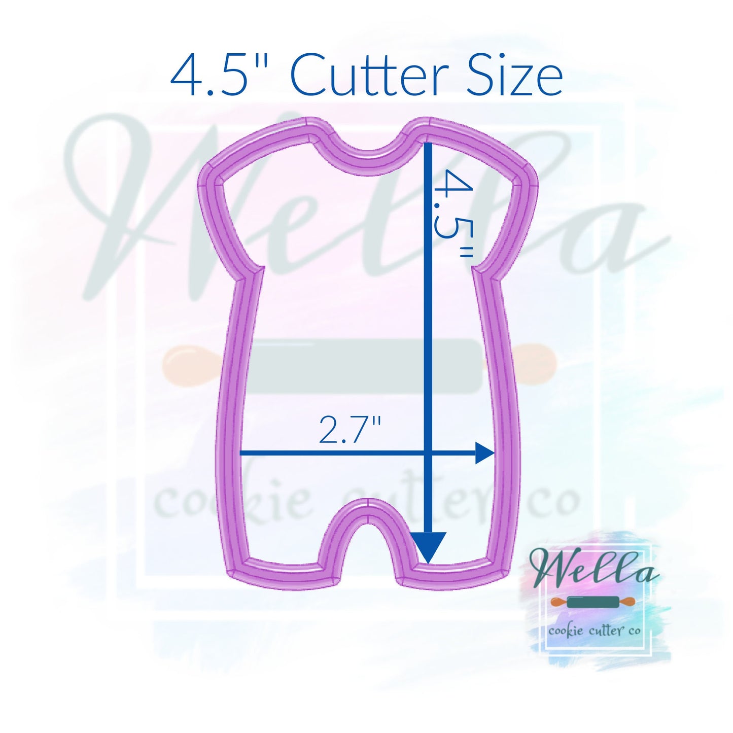 Baby Outfit #1 Cookie Cutter, Baby Shower Cookie Cutter