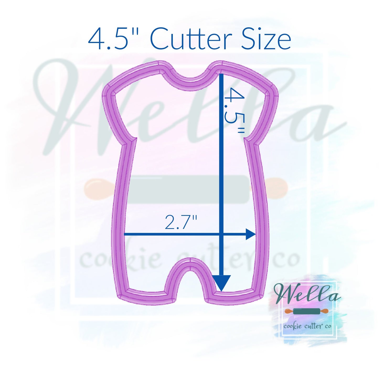 Baby Outfit #1 Cookie Cutter, Baby Shower Cookie Cutter