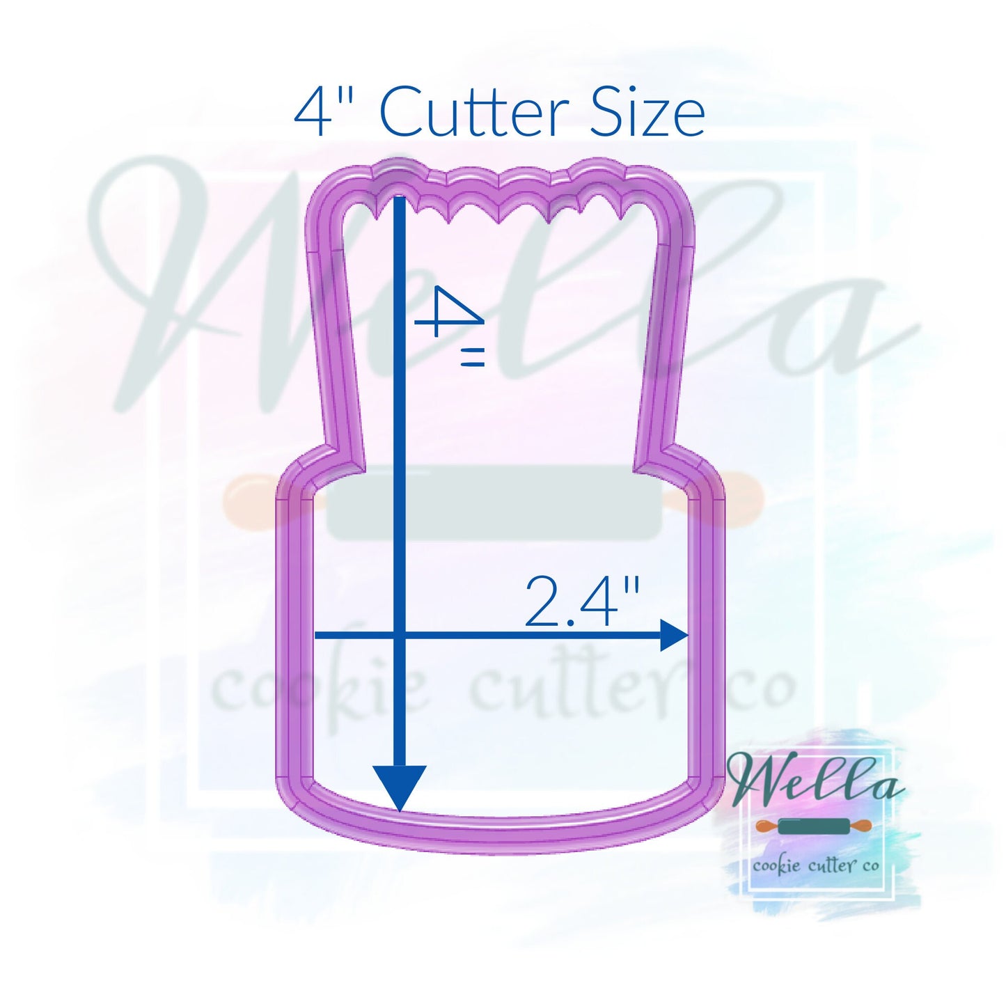 Birthday Cake with Candles Cookie Cutter