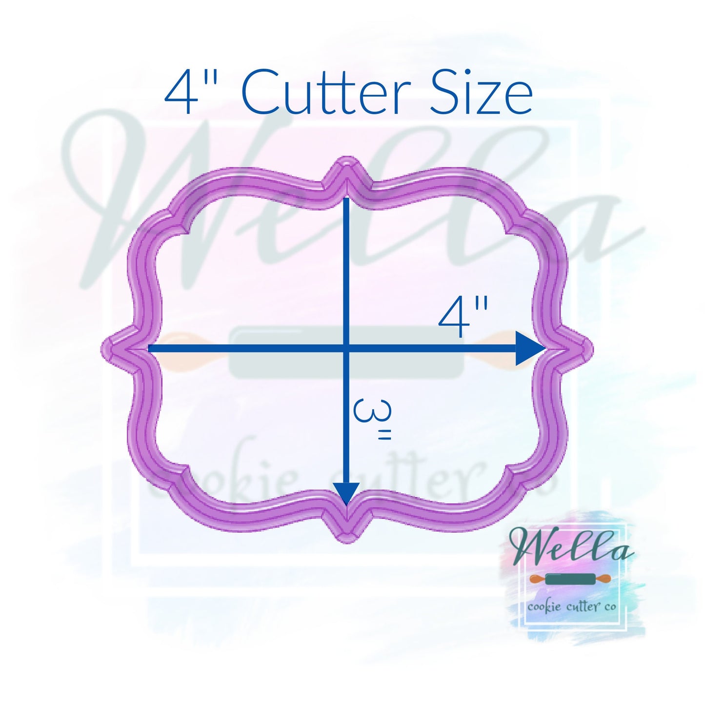 Plaque Shauna Cookie Cutter