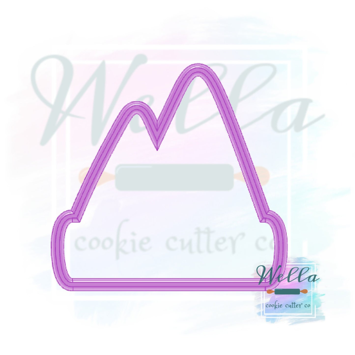 Mountain Plaque Cookie Cutter