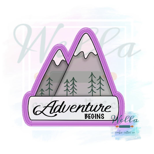 Mountain Plaque Cookie Cutter