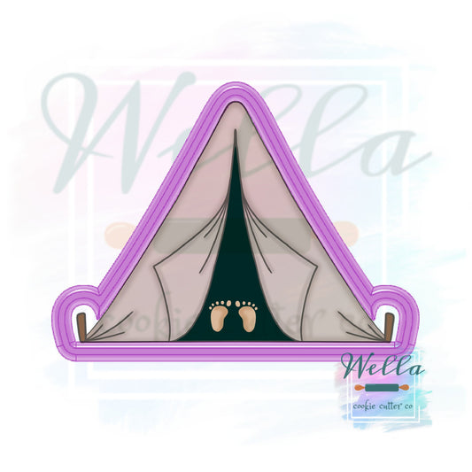 Tent Cookie Cutter, Camping Cookie Cutter