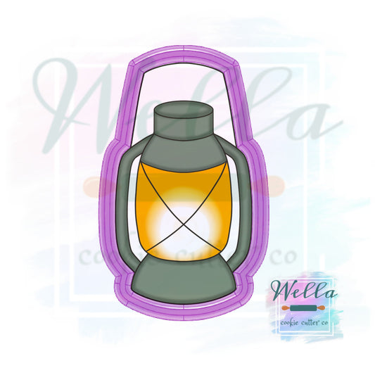 Camping Lantern Cookie Cutter, Camping Cookie Cutter