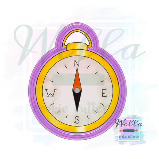 Compass Cookie Cutter, Camping Cookie Cutter