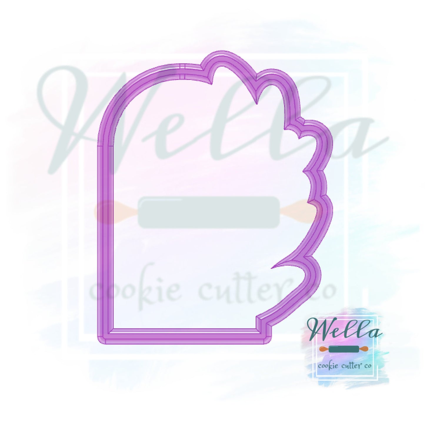 Tall Arch with Greenery Cookie Cutter