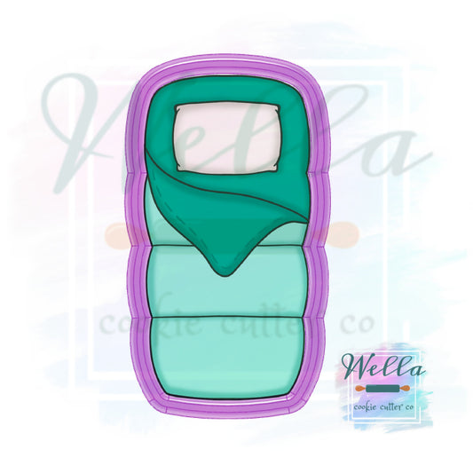 Sleeping Bag Cookie Cutter, Camping Cookie Cutter