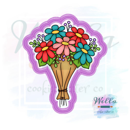 Bouquet of Flowers Cookie Cutter