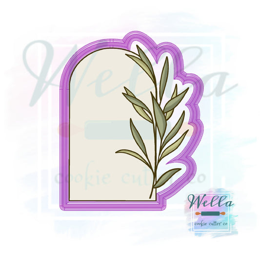 Tall Arch with Greenery Cookie Cutter