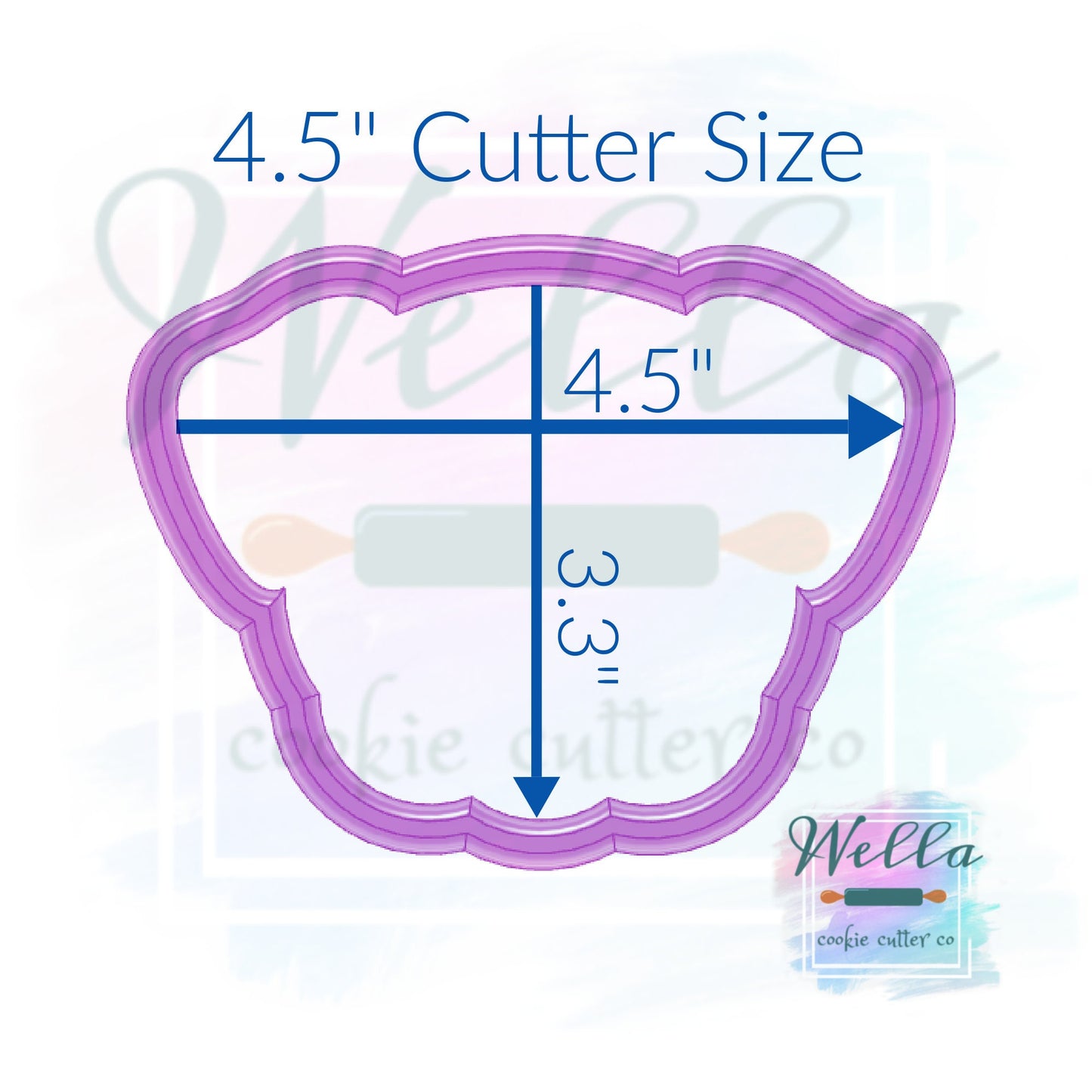 Bulldog Cookie Cutter