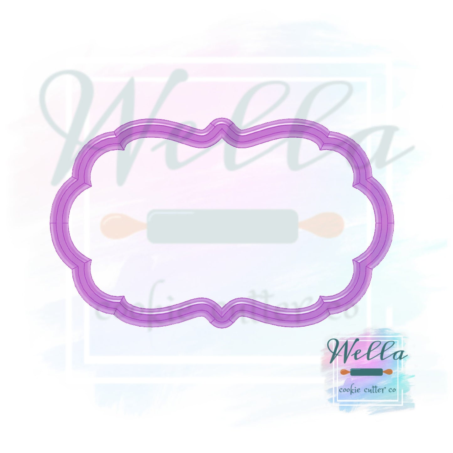 Plaque Olivia Cookie Cutter