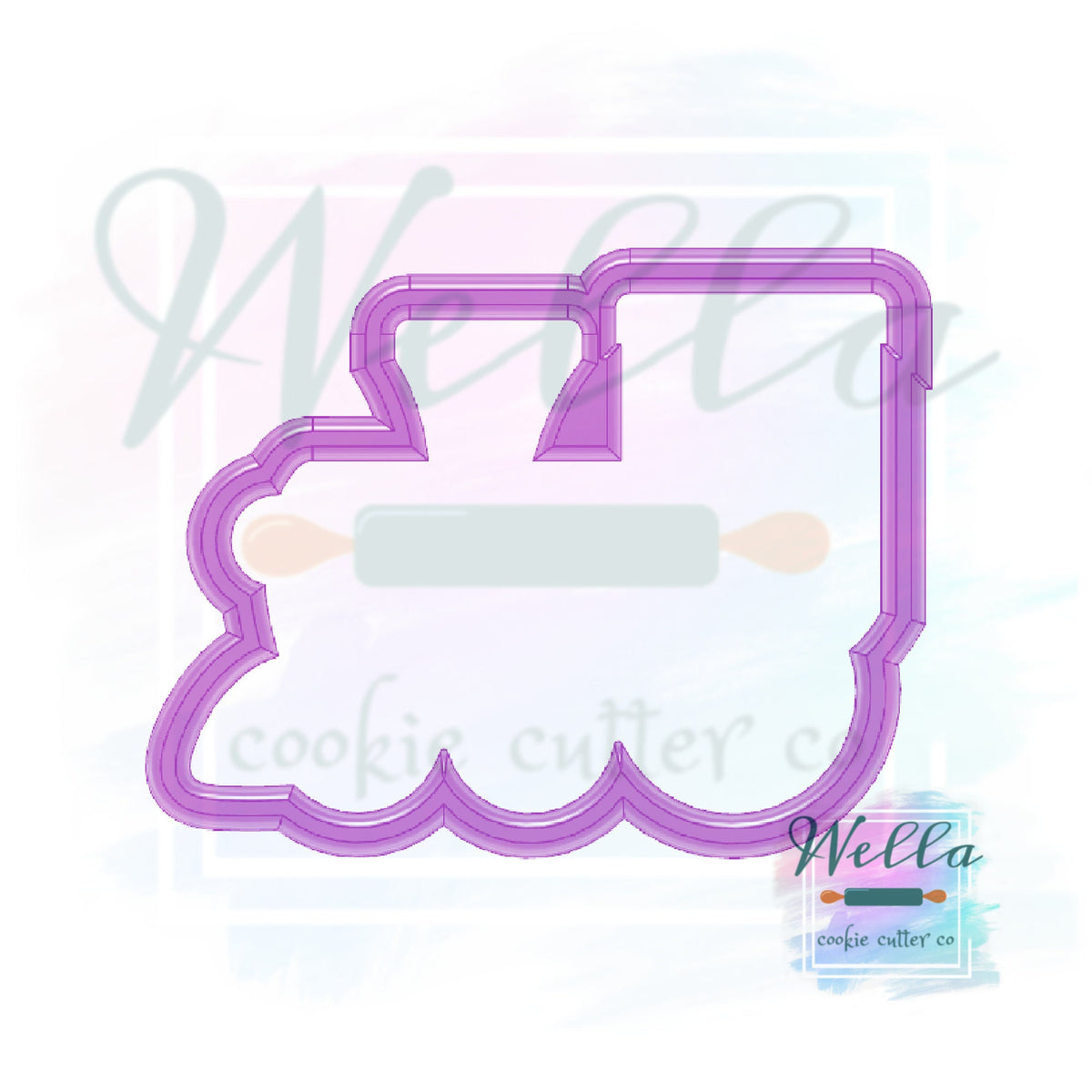 Train #2 Cookie Cutter