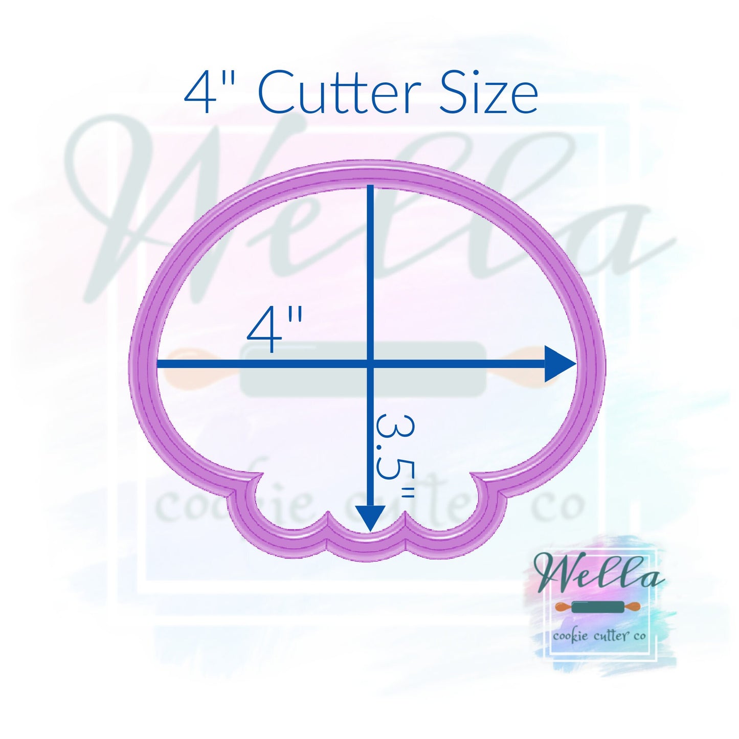 Cute Skull Cookie Cutter
