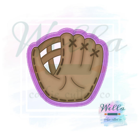 Baseball Mitt Cookie Cutter, Sports Cookie Cutter