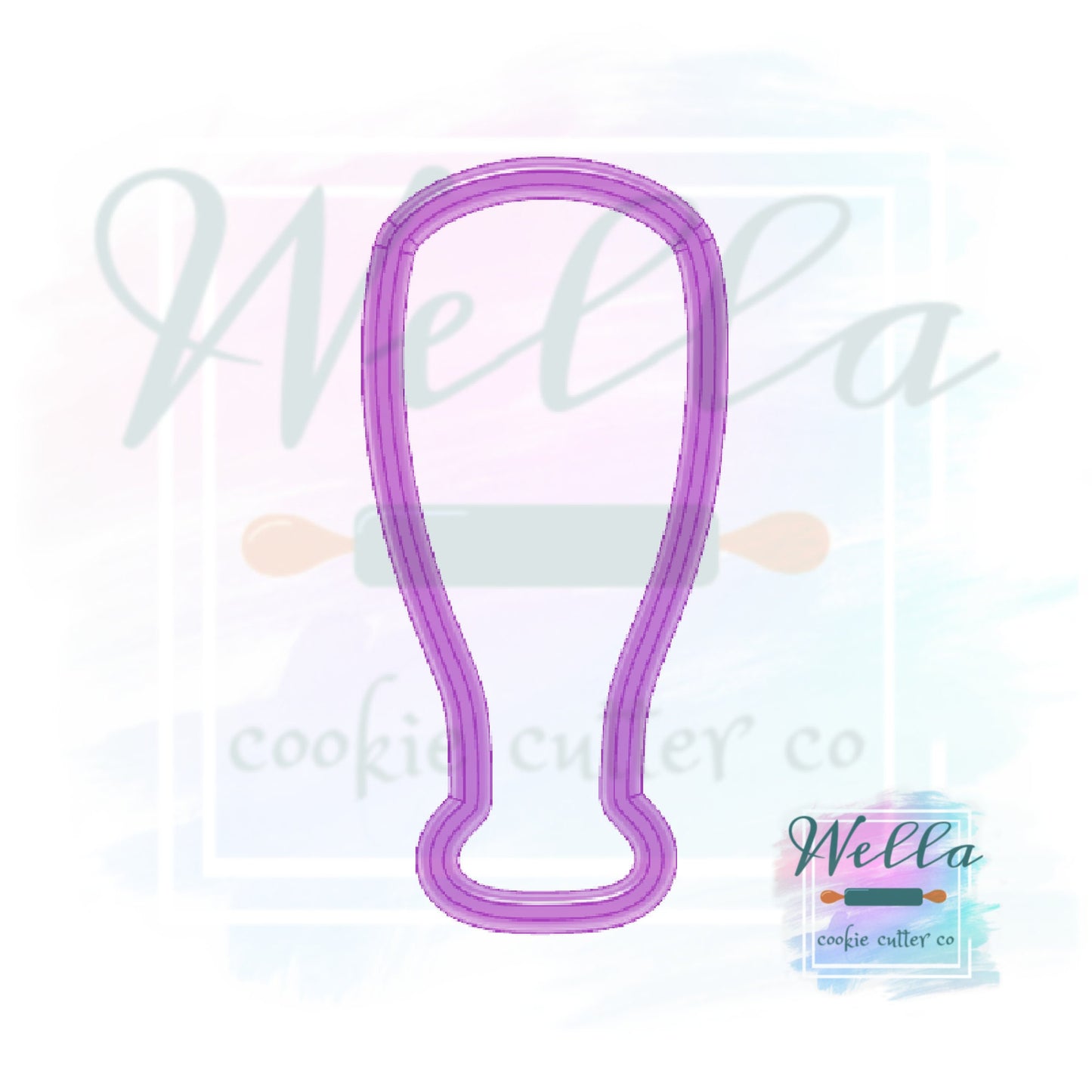 Baseball Bat Cookie Cutter, Sports Cookie Cutter