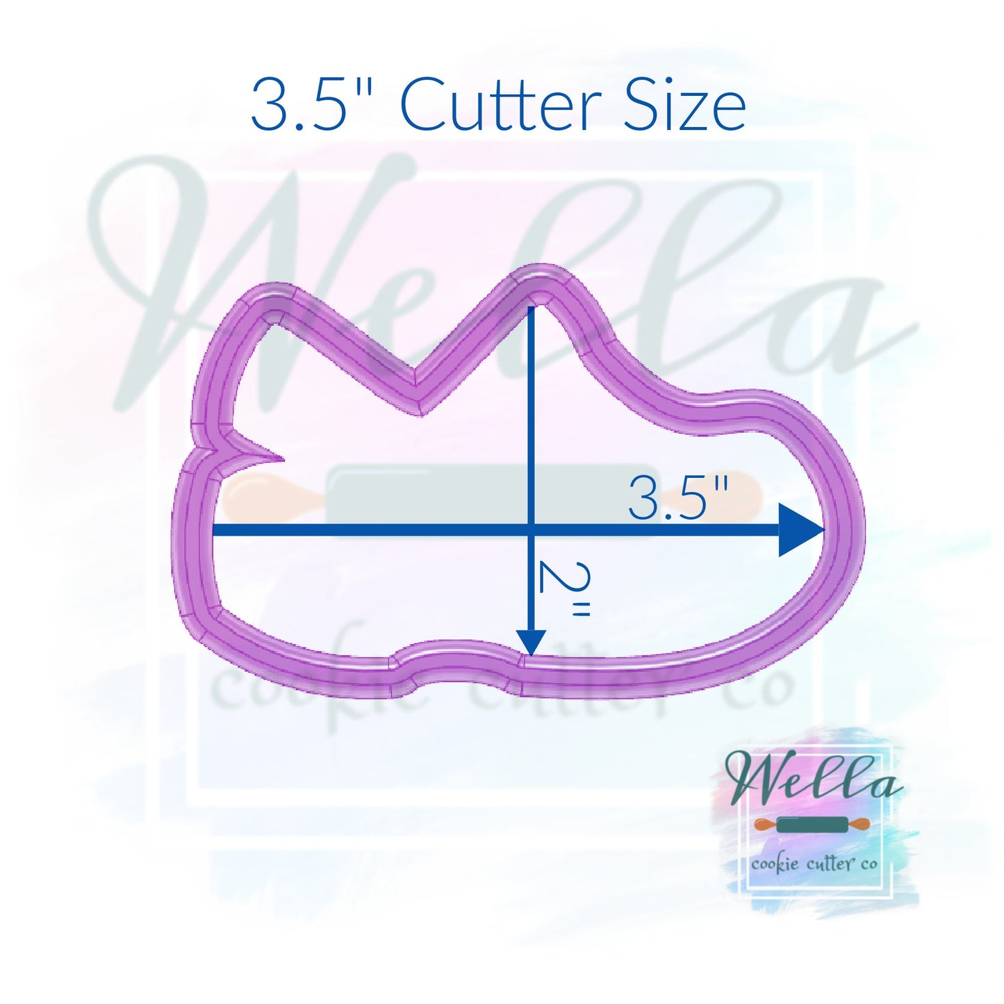 Slip On Shoe Cookie Cutter