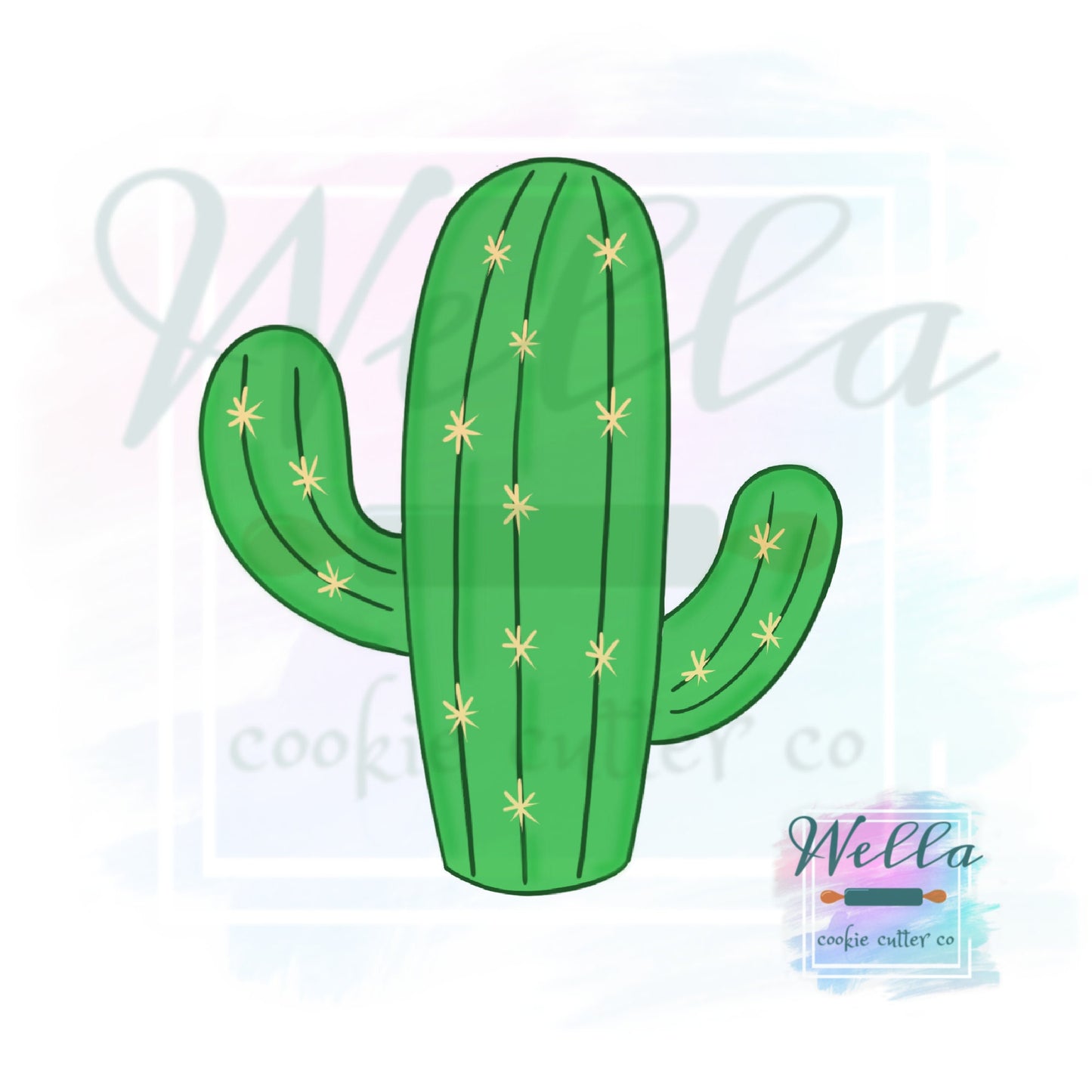Cactus #1 Cookie Cutter
