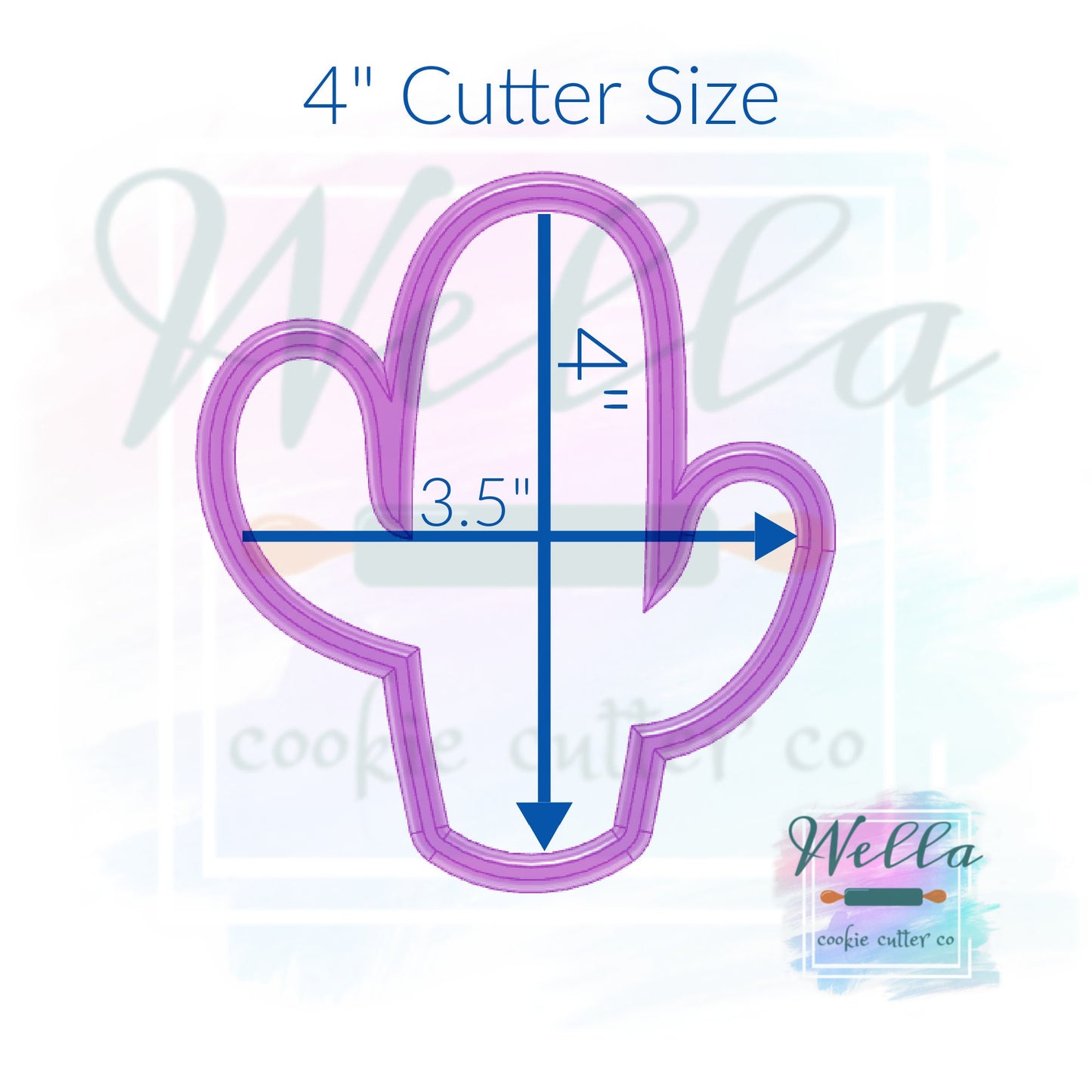 Cactus #1 Cookie Cutter