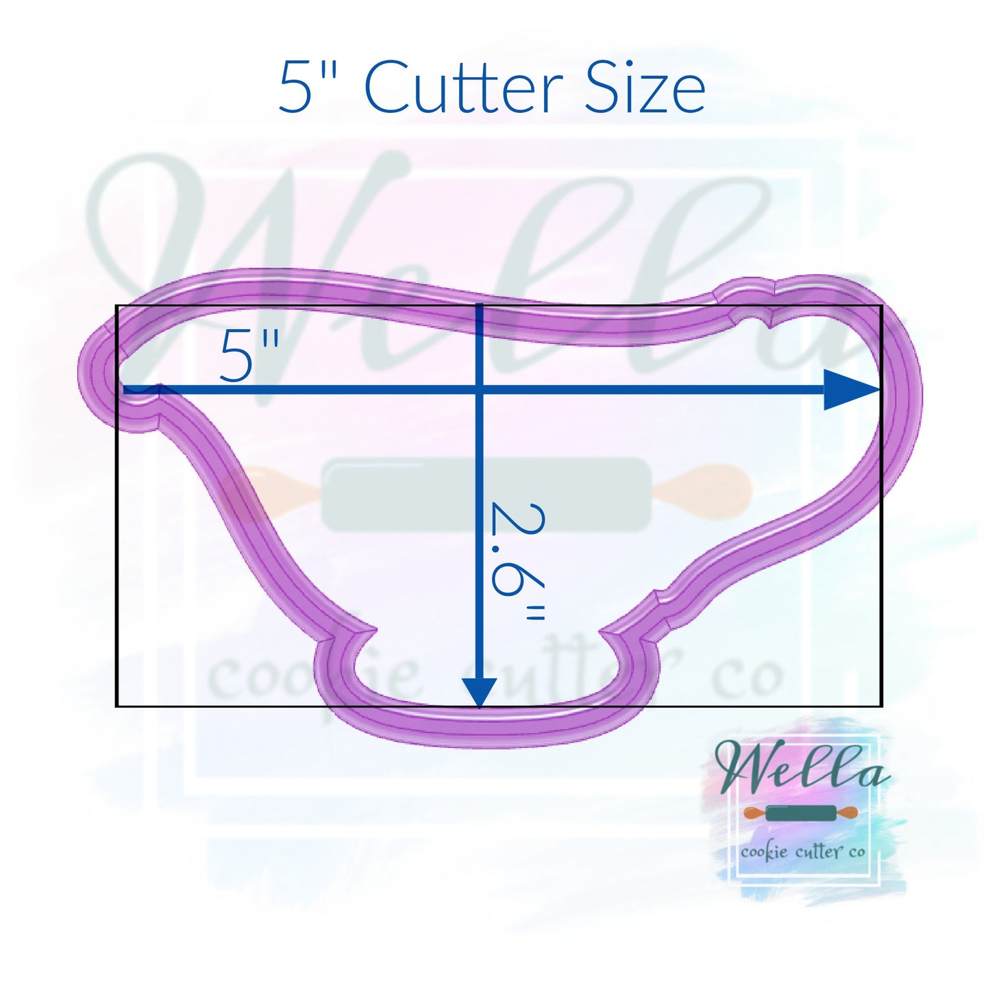 Gravy Boat Cookie Cutter, Thanksgiving Cookie Cutter