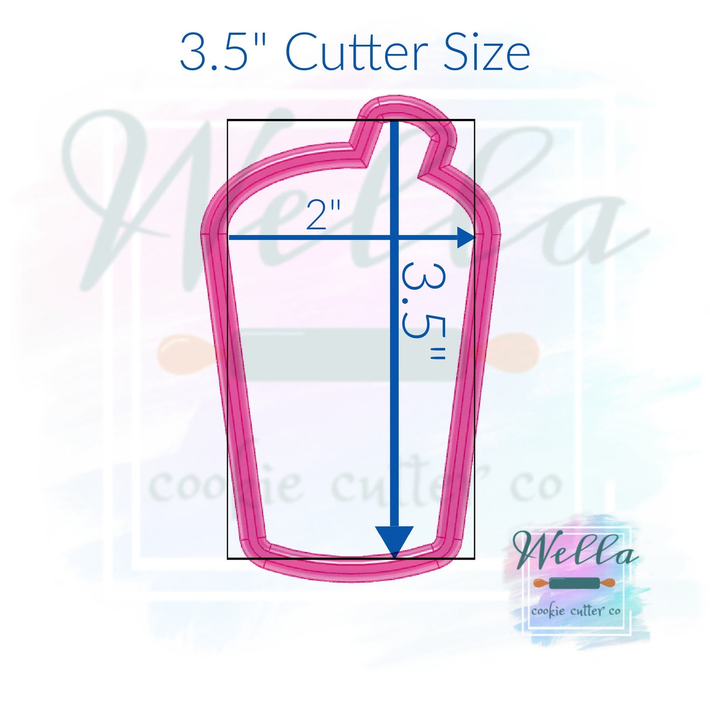 Cold Brew Coffee Cup Cookie Cutter