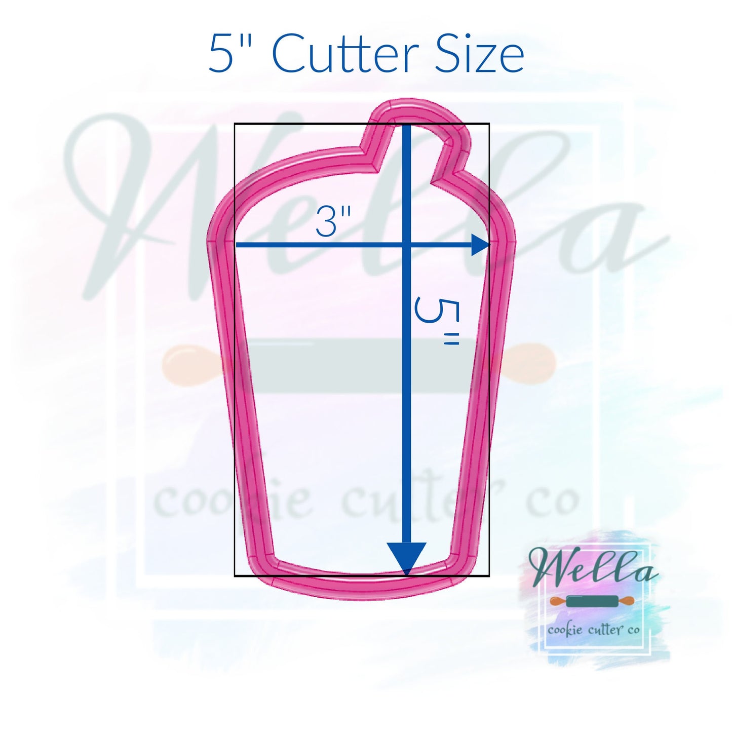 Cold Brew Coffee Cup Cookie Cutter