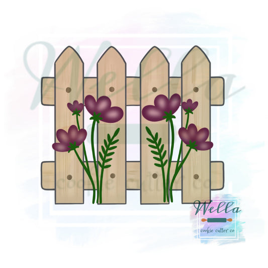Country Picket Fence Cookie Cutter