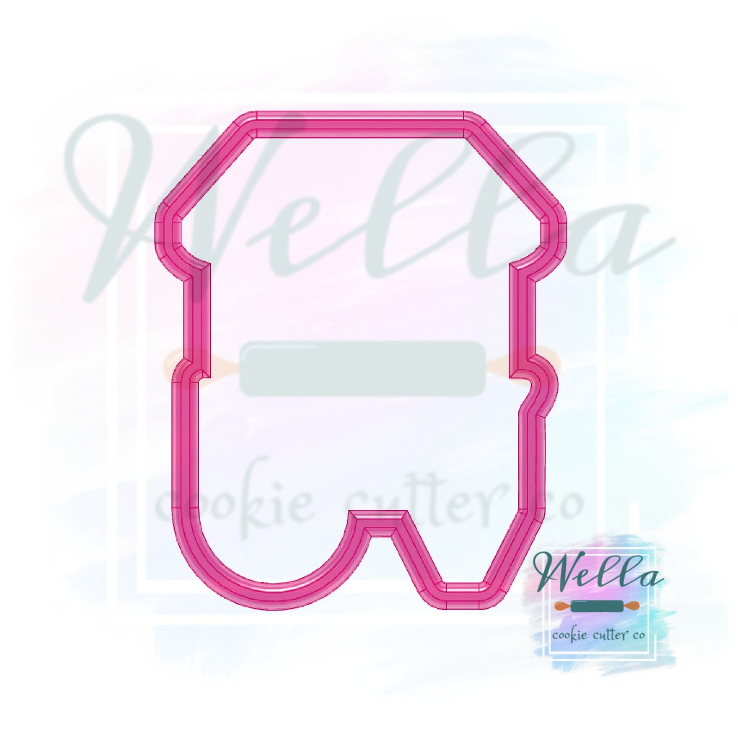 Market Cart #1 Cookie Cutter, Market Sale Stand Cookie Cutter