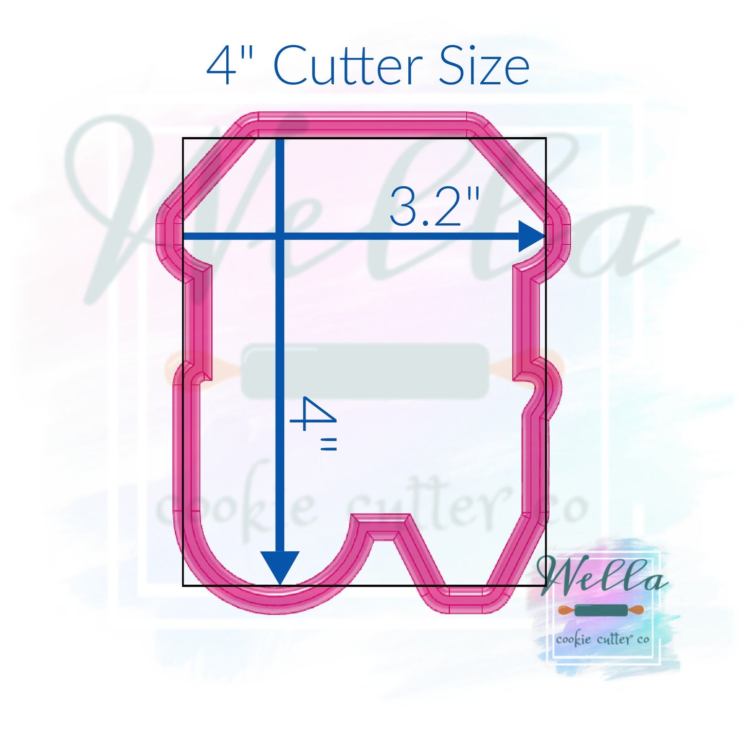 Market Cart #1 Cookie Cutter, Market Sale Stand Cookie Cutter