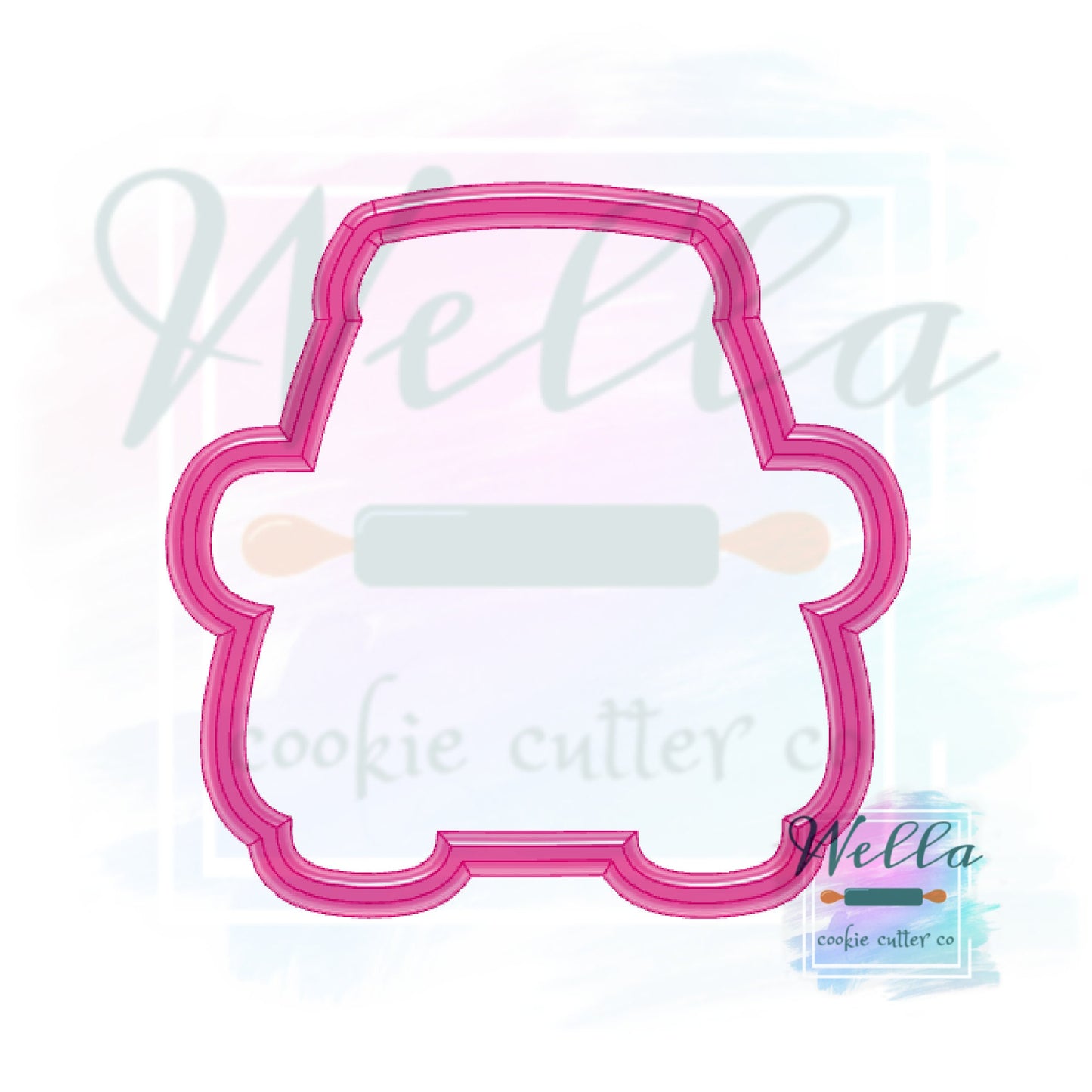 Police Car Cookie Cutter