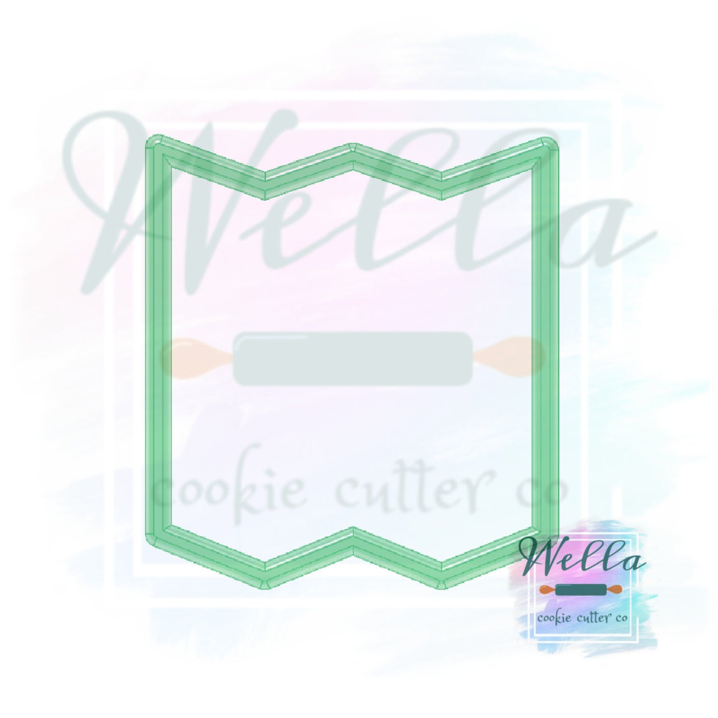 Folded Map Cookie Cutter, Travel Cookie Cutter