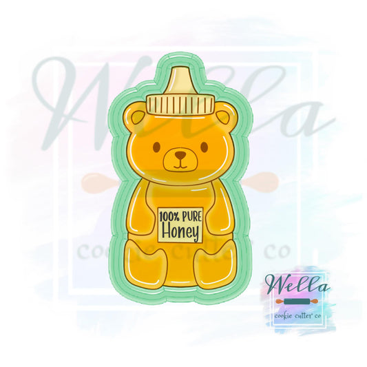 Honey Bear Jar Cookie Cutter