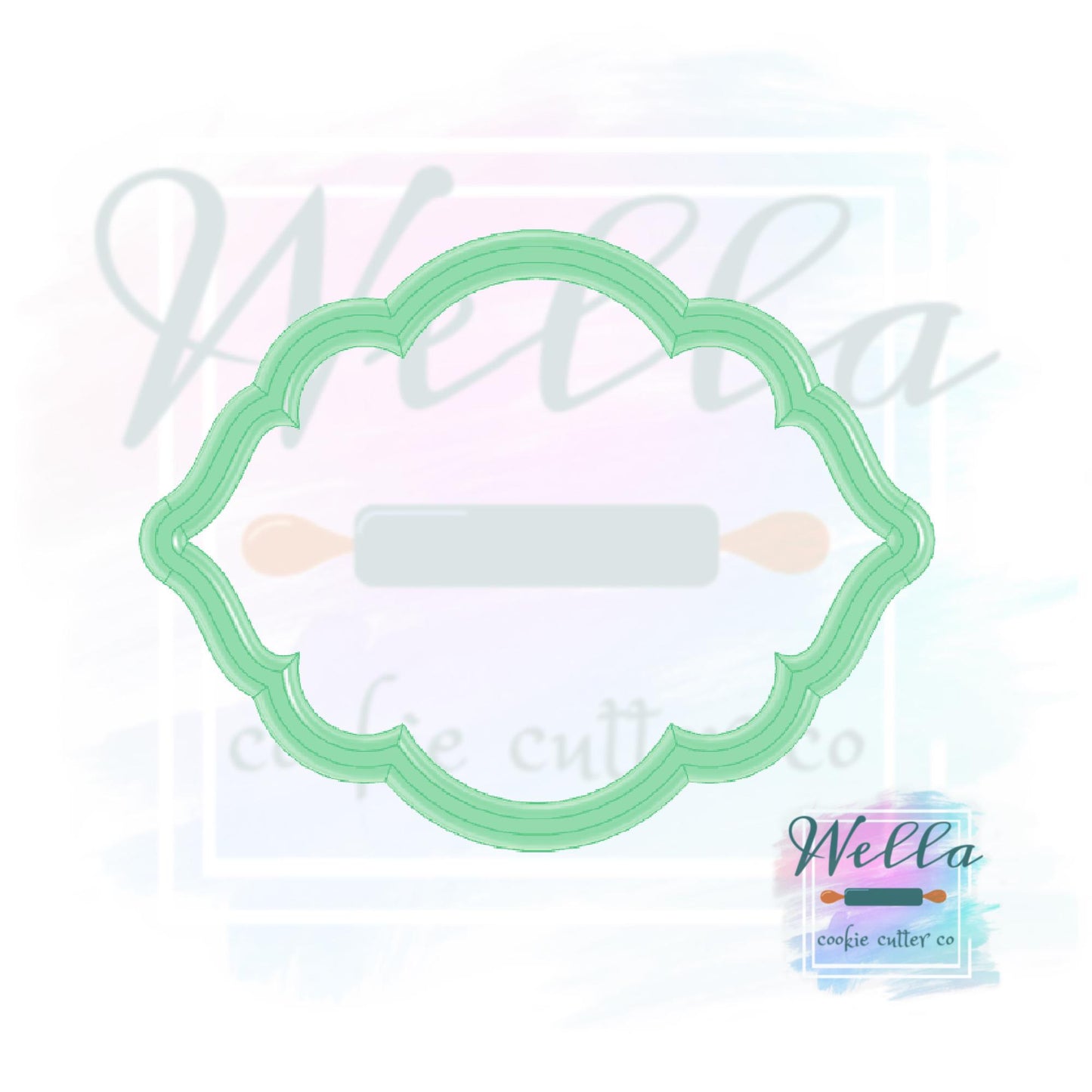 Plaque Emma Cookie Cutter