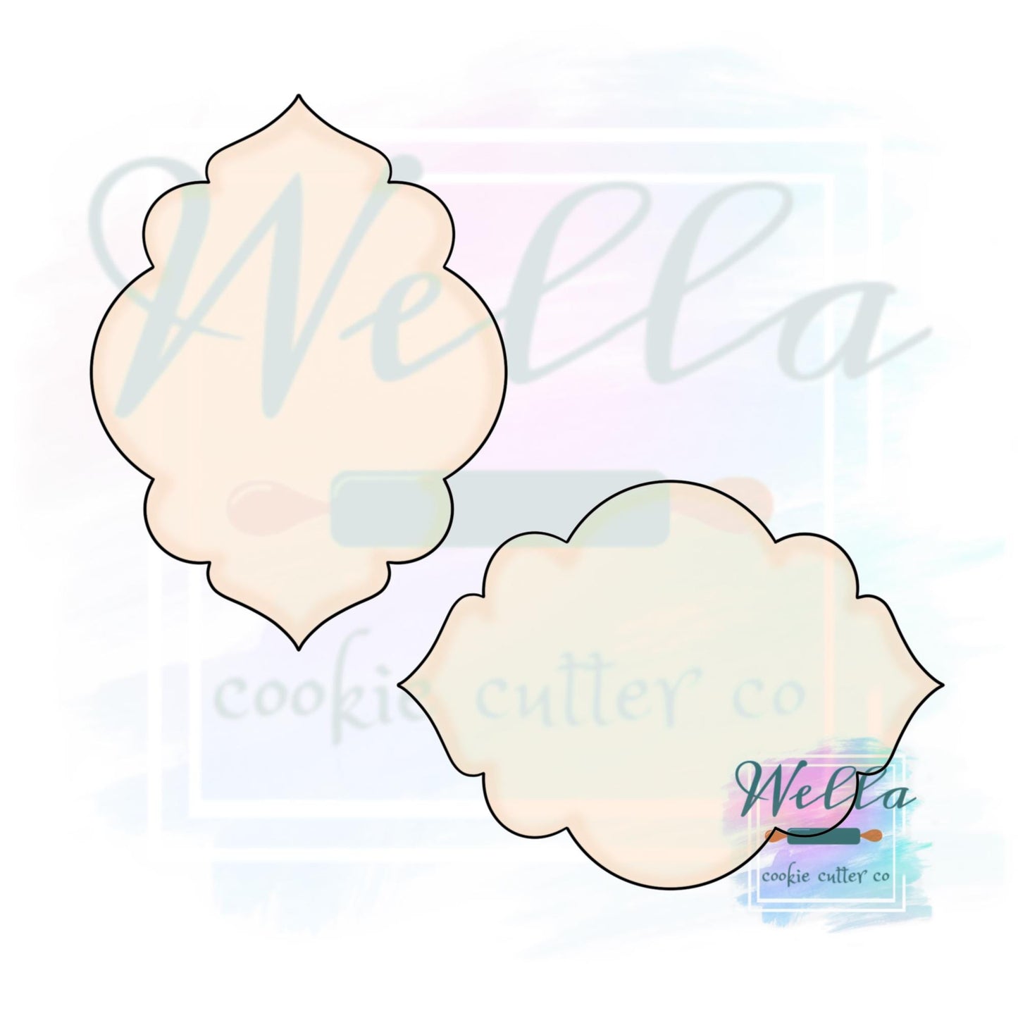 Plaque Emma Cookie Cutter