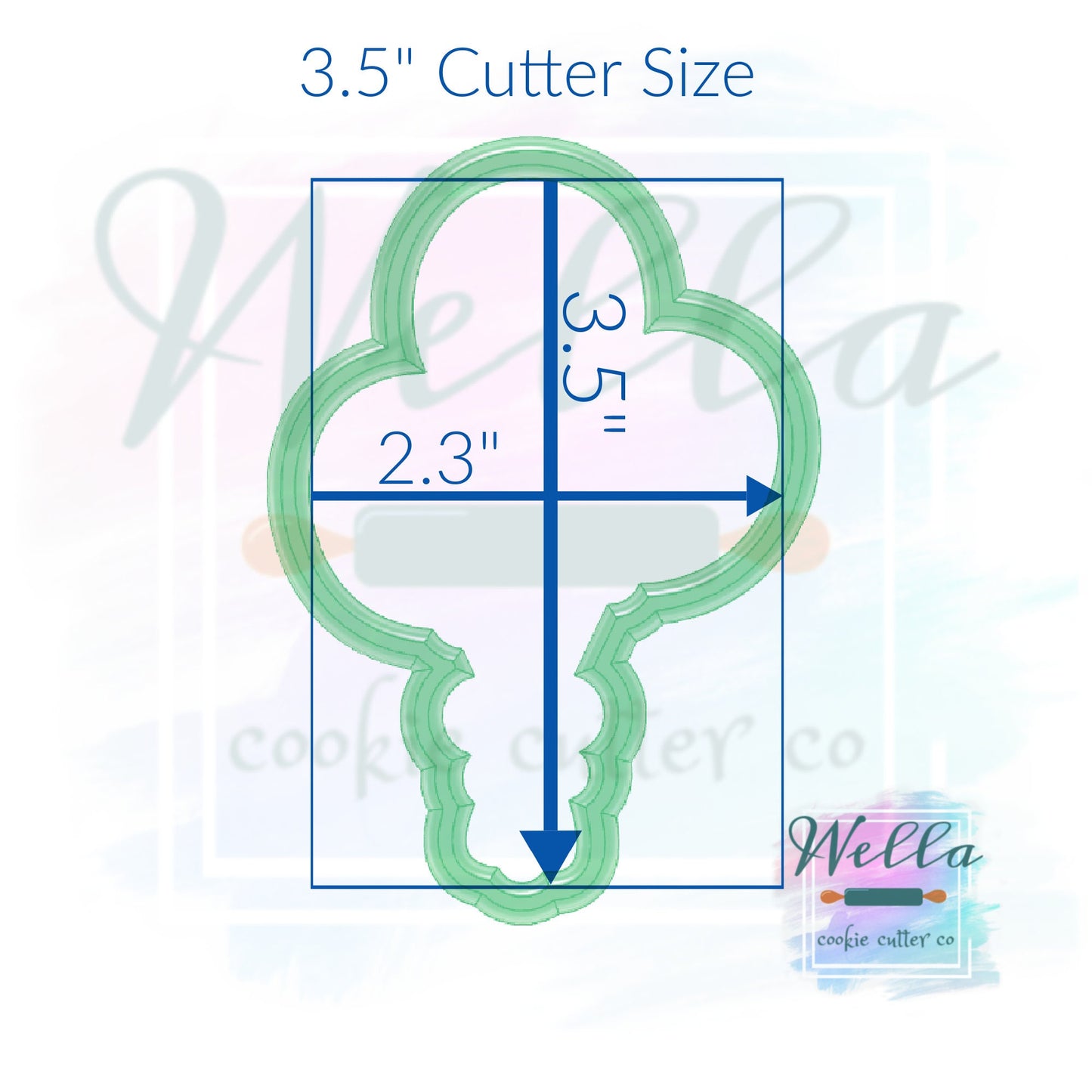 Bunch of Balloons Cookie Cutter