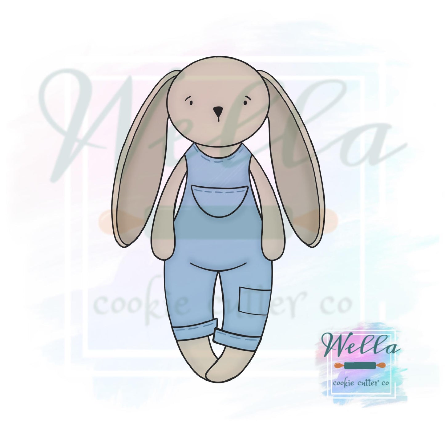 Bunny Ragdoll #1 Cookie Cutter