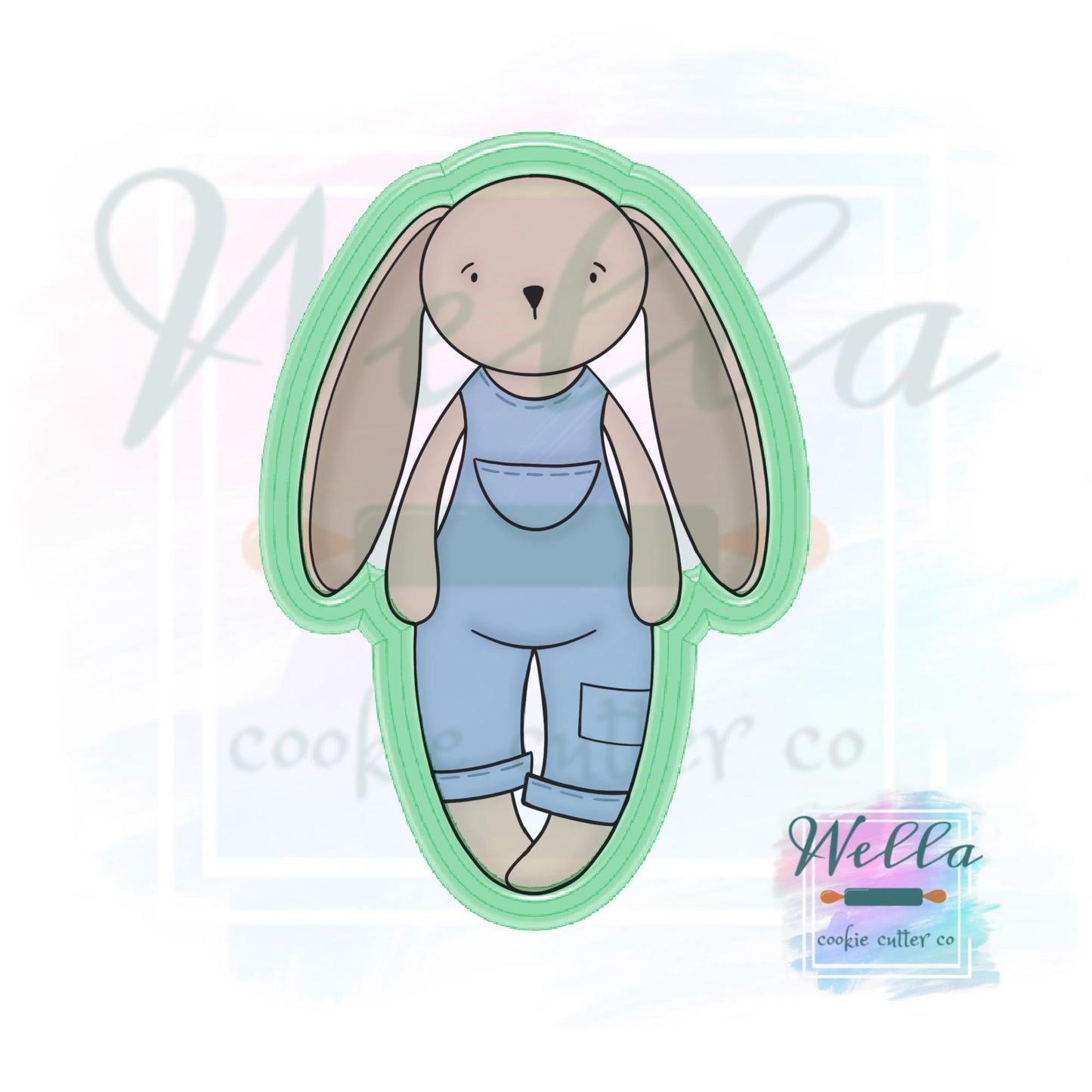 Bunny Ragdoll #1 Cookie Cutter