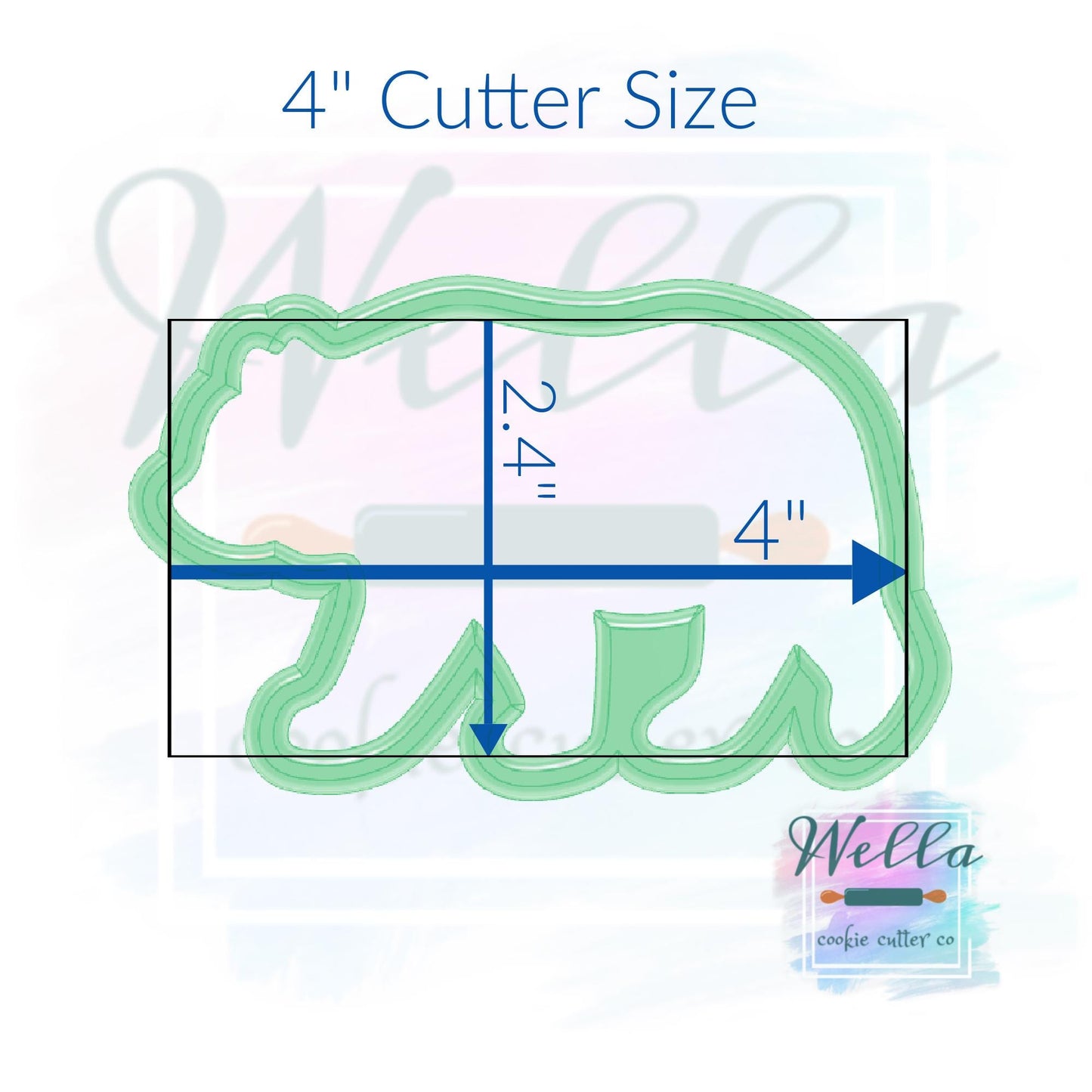 Bear Silhouette Cookie Cutter
