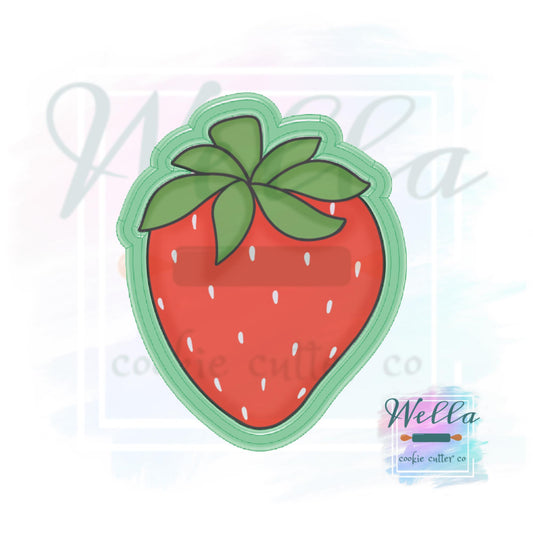 Strawberry #2 Cookie Cutter