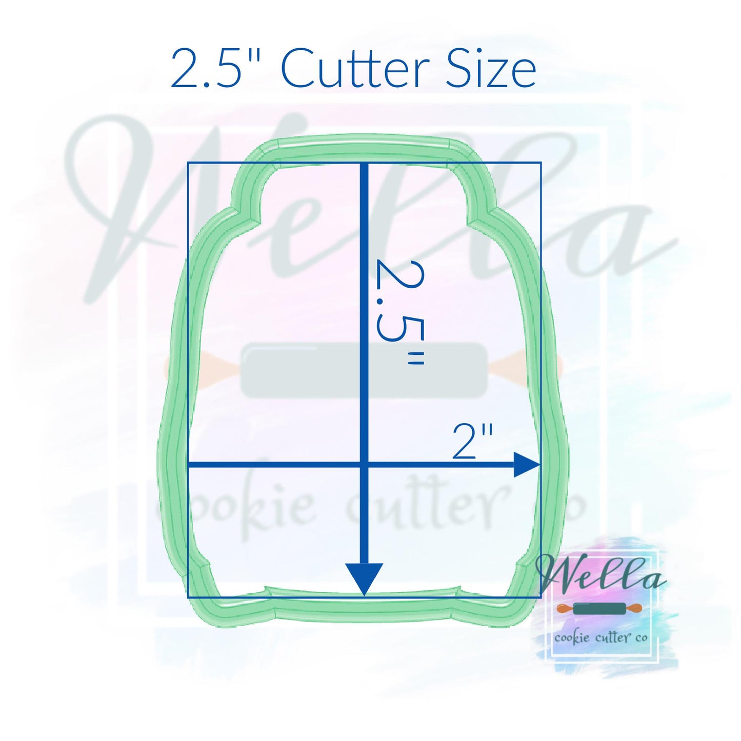 Hoodie Sweatshirt Cookie Cutter with Optional Stencil