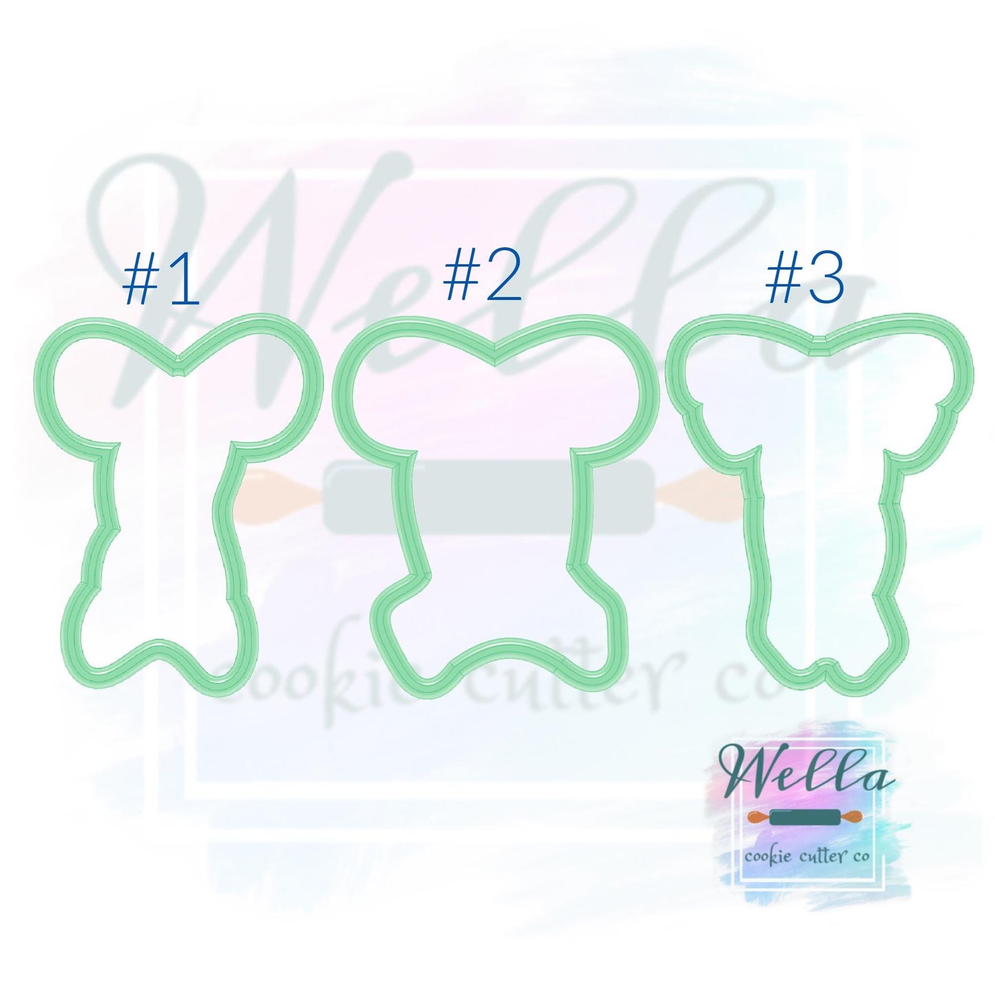 Long Bow Cookie Cutters