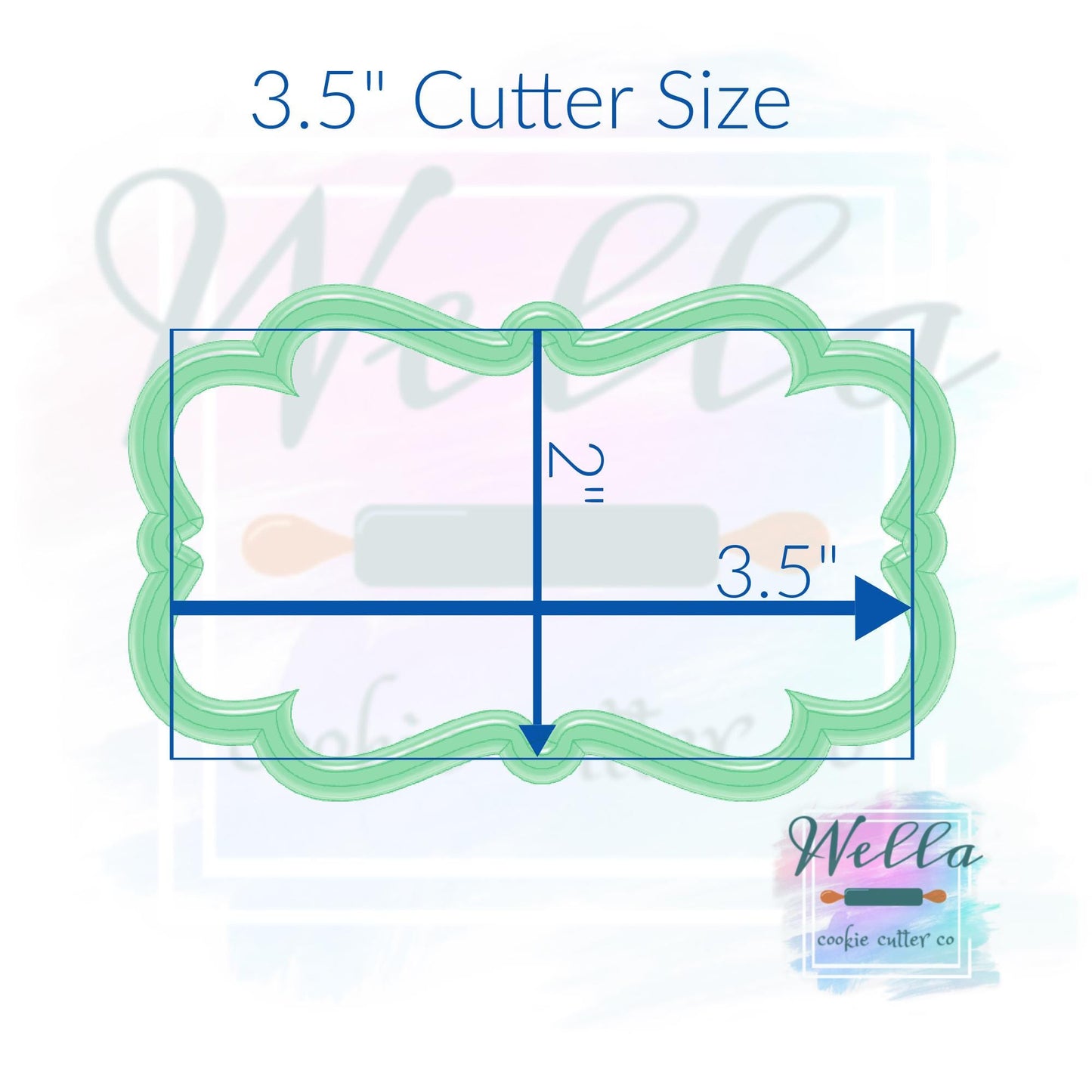 Plaque Charlotte Cookie Cutter