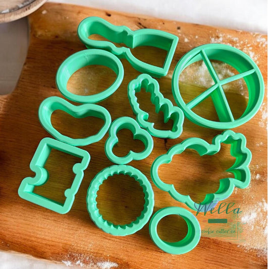 Charcuterie Set of 10 Cookie Cutters