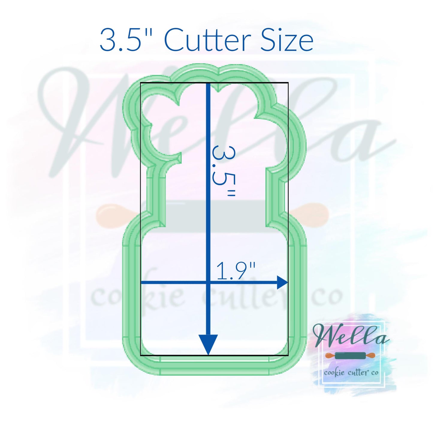 Stacked Presents #2 Cookie Cutter, Christmas Cookie Cutter