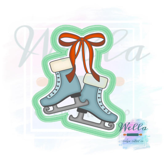 Pair of Ice Skates Cookie Cutter