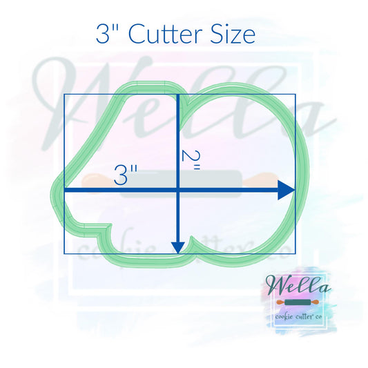 Number 40 Cookie Cutter