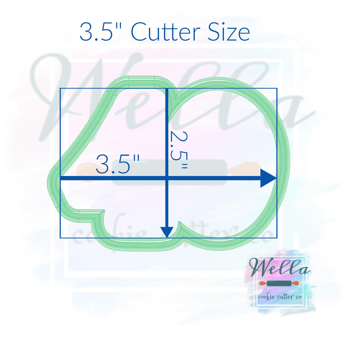 Number 40 Cookie Cutter