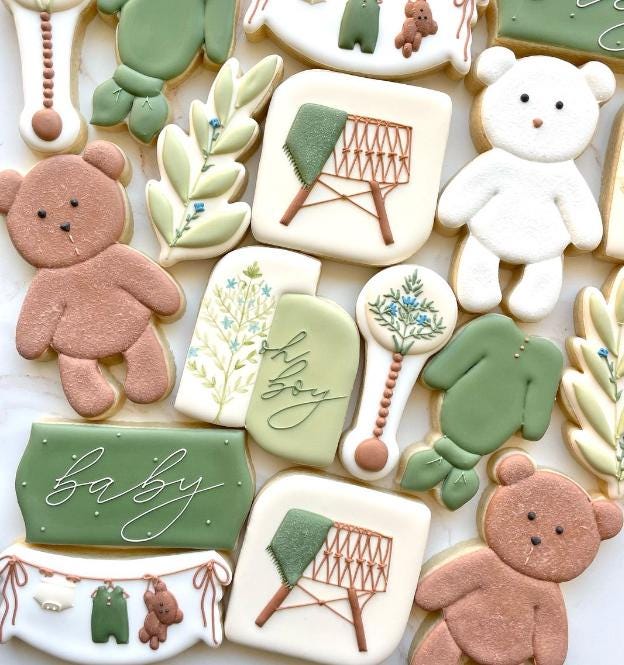 Stuffed Bear Cookie Cutter, Baby Bear Cookie Cutter