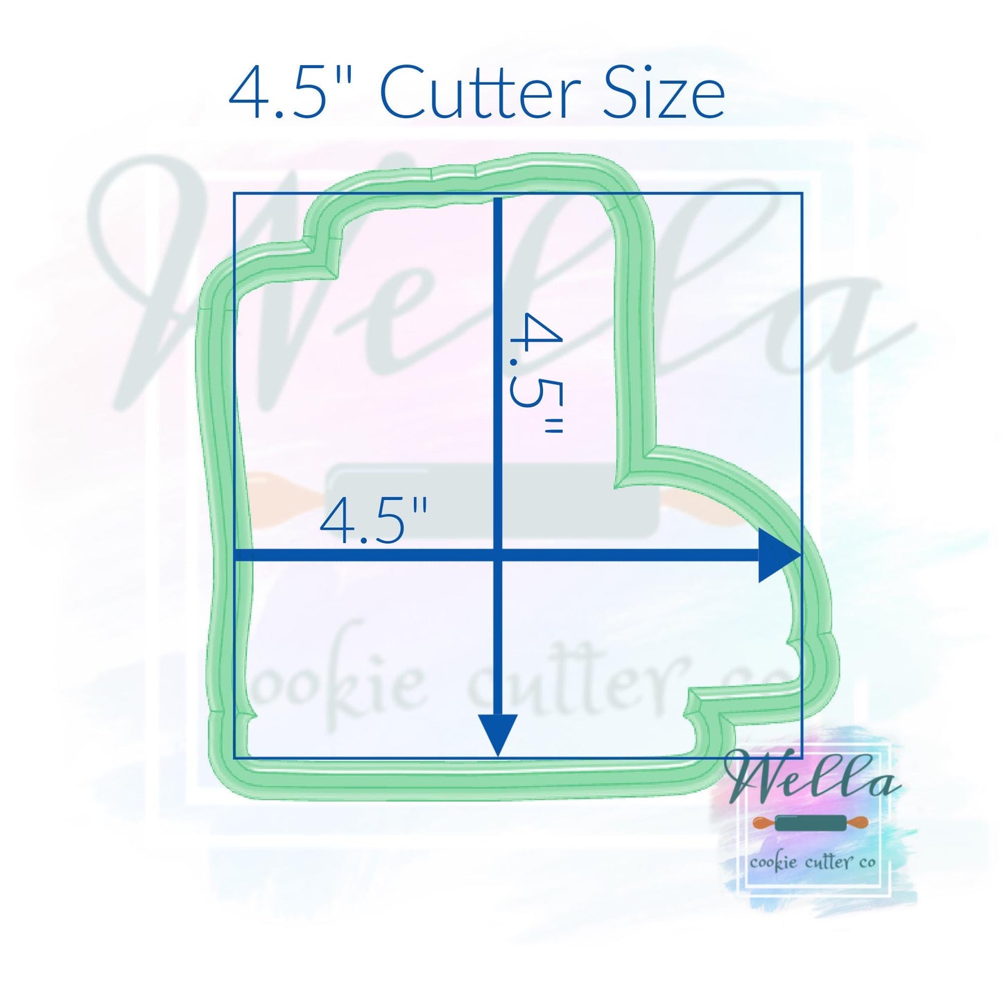 Winter Boots Cookie Cutter