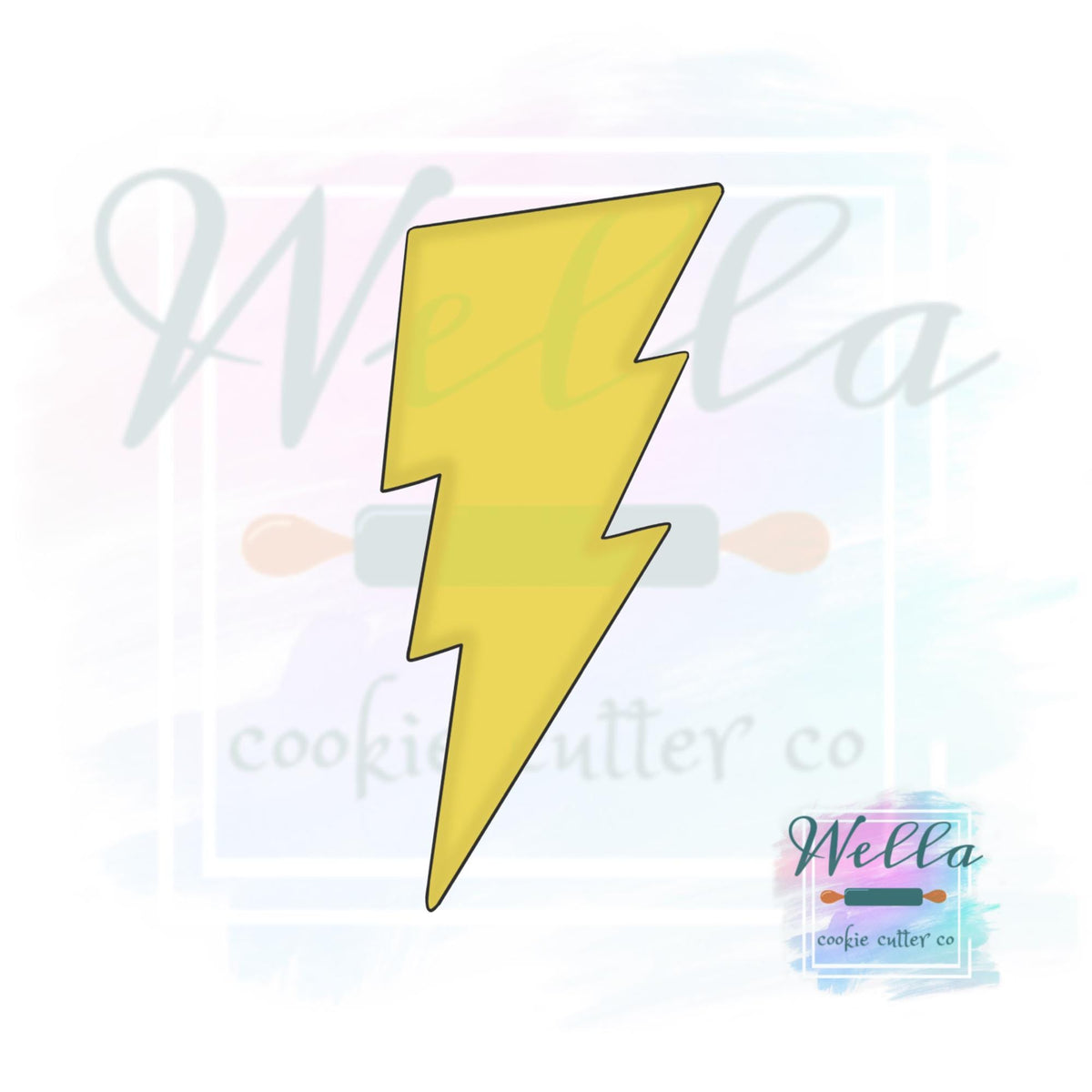 Lightning Bolt Cookie Cutter